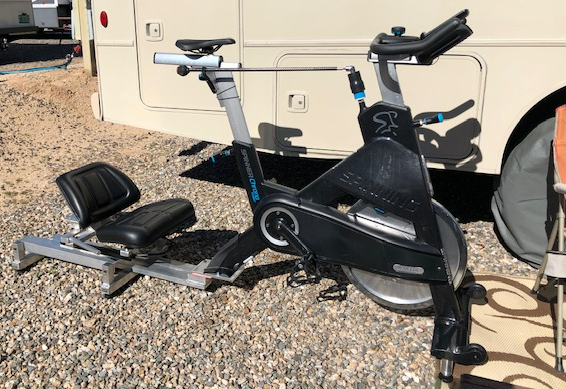 The Recumbent Exercise Bicycle Attachment